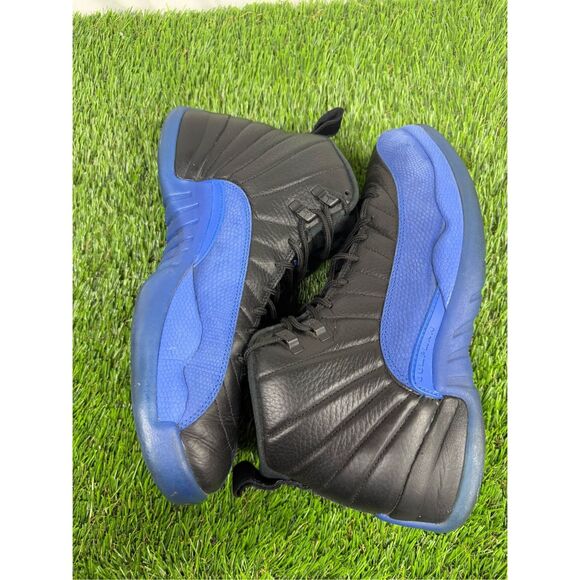 Nike Air Jordan 12 Retro Black Game Royal 130690-014 Men’s Size 12 CLEAN‎